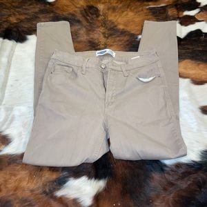 size 8 old navy khaki jeans